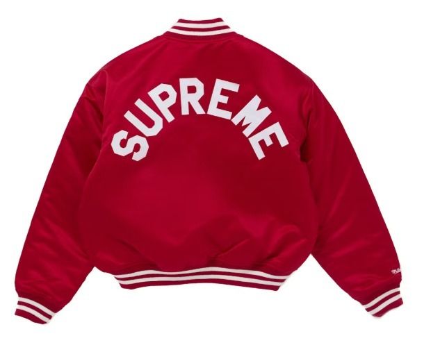 Supreme Red Varsity Jacket 2